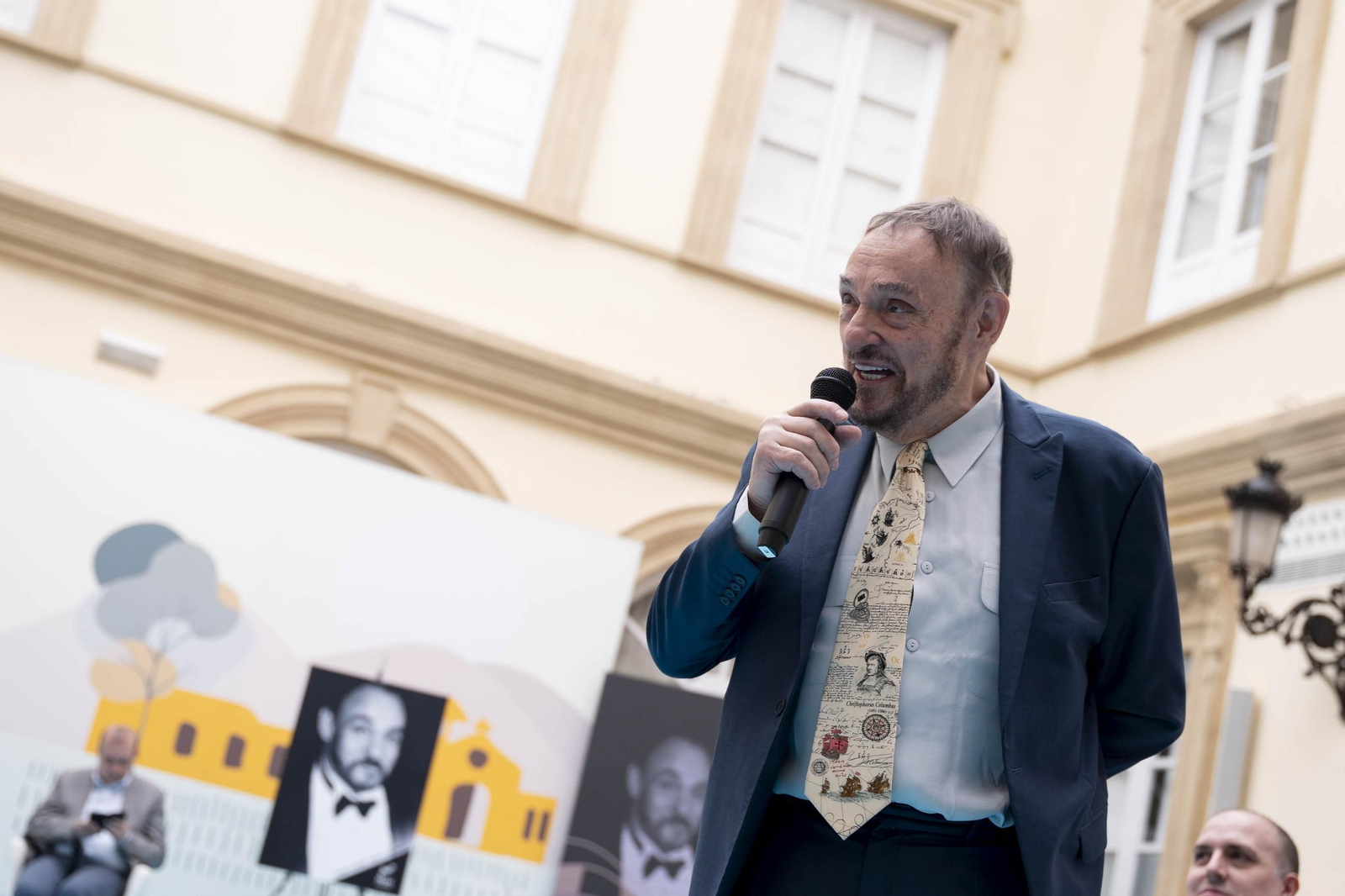 La estrella a JOHN RHYS-DAVIES luce en el paseo de la fama de Almería