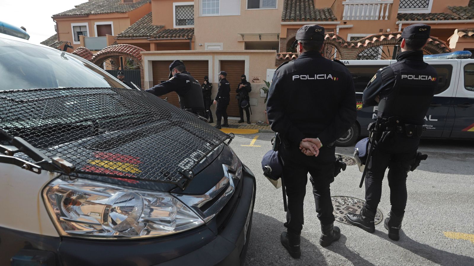 Imágenes del operativo contra el narcotráfico en Algeciras