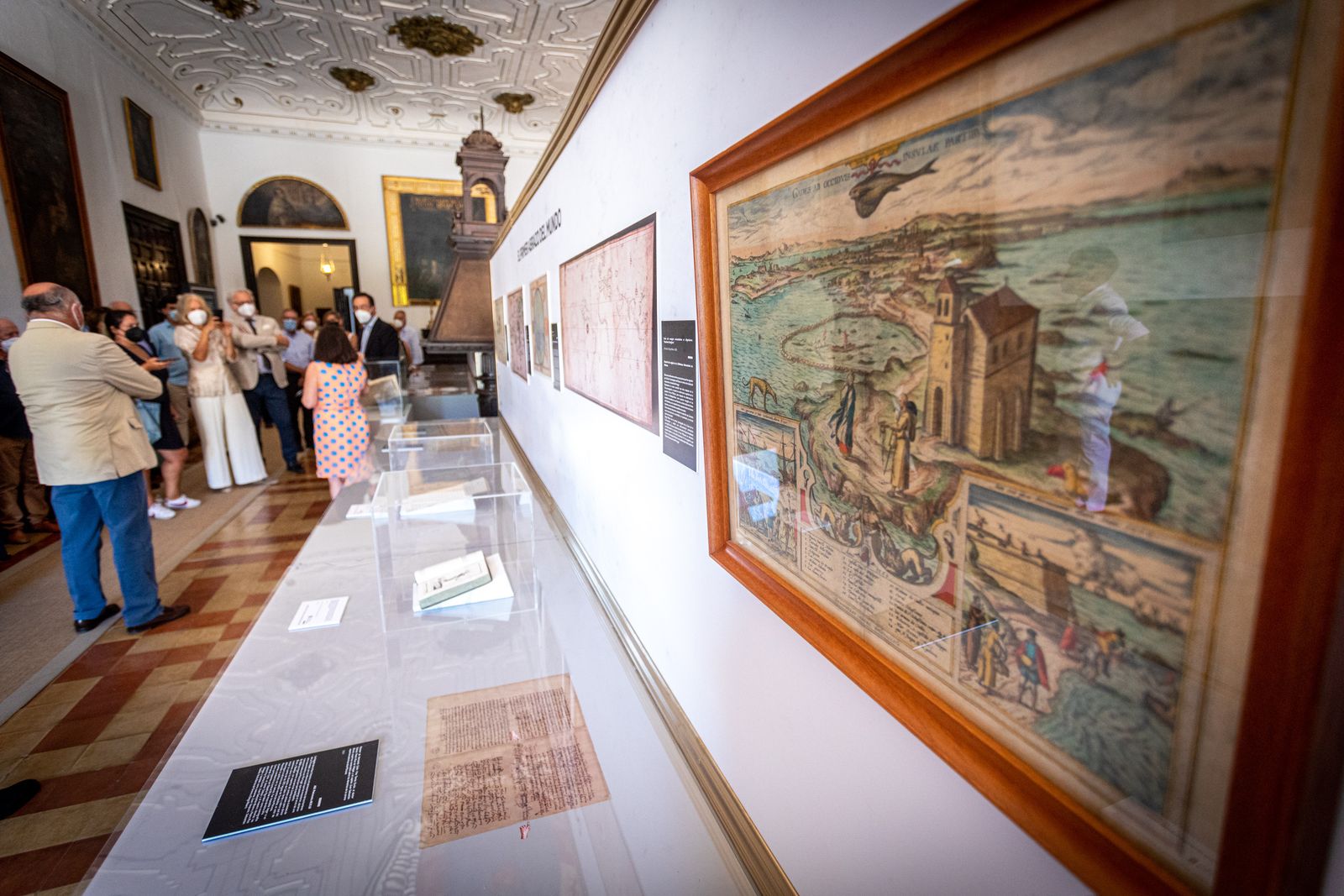 Imágenes de la exposición La fábrica del mundo en Sanlúcar