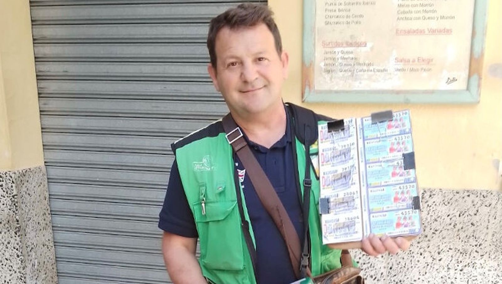 David Serrano ha sido el encargado de repartir la suerte en Ubrique.