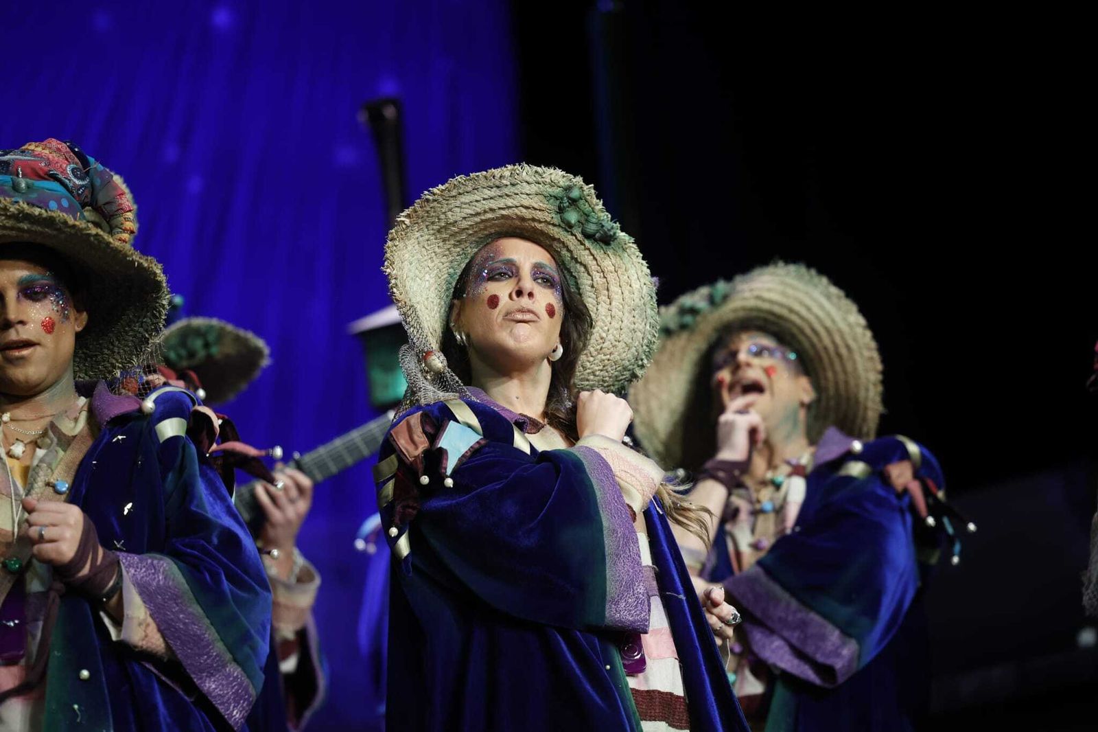 Alicia Trinidad en el escenario.
