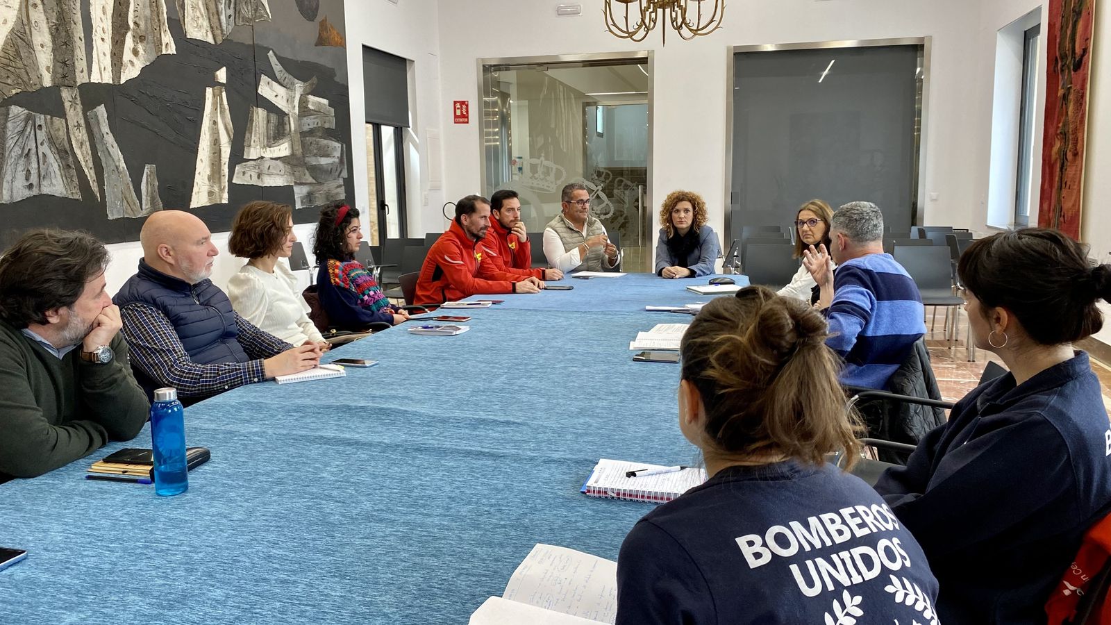 La Mesa de Ayuda Humanitaria se reúne para coordinar ayudas.