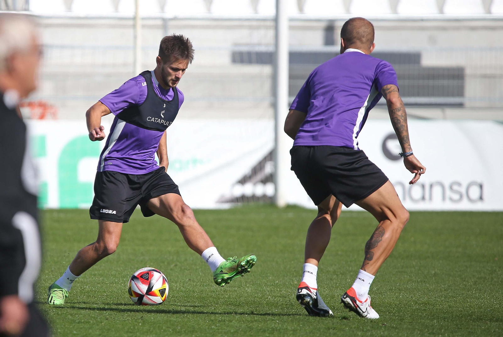Fotos del entrenamiento de la Balona