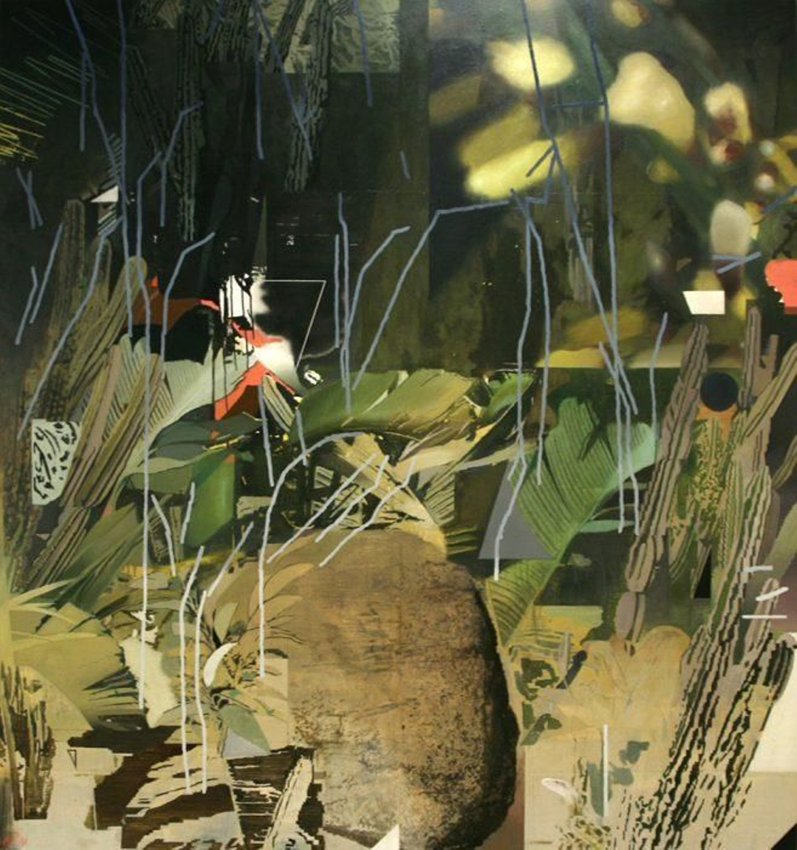 Detalle de una obra de Ignacio Estudillo.