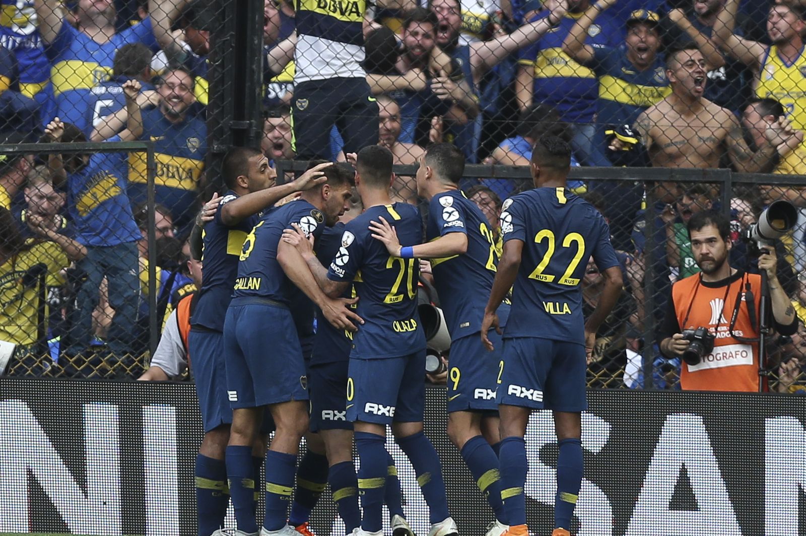 Las imágenes del Boca-River