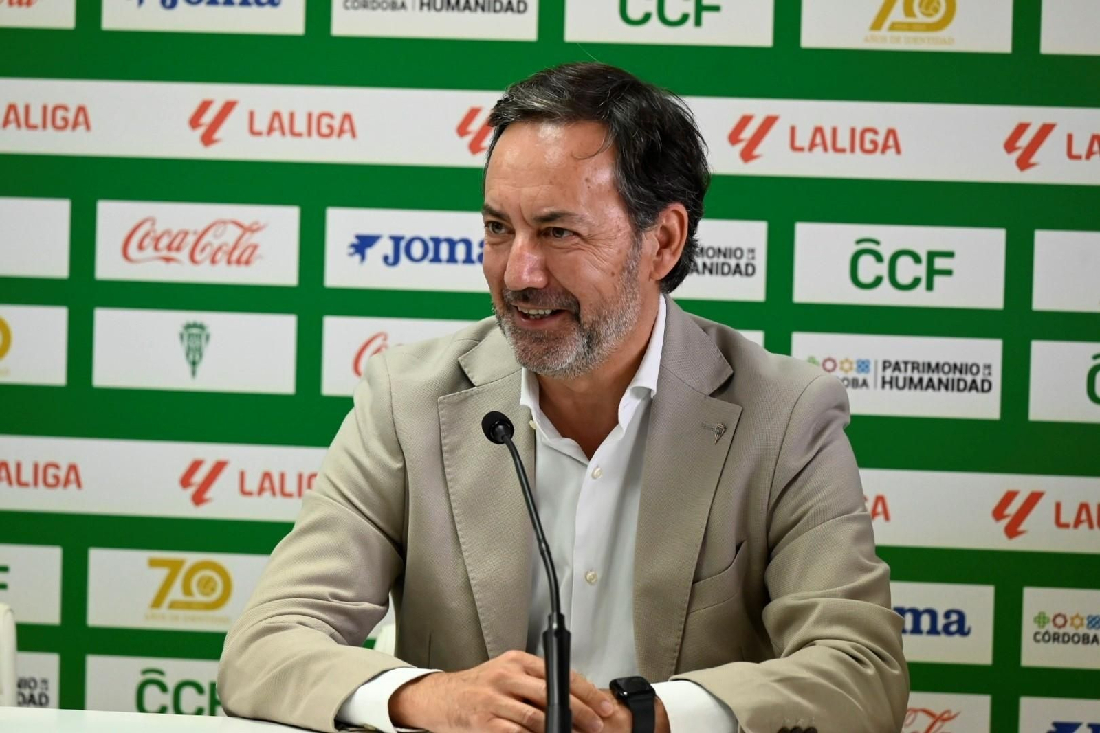 Antonio Fernández Monterrubio, durante una rueda de prensa.
