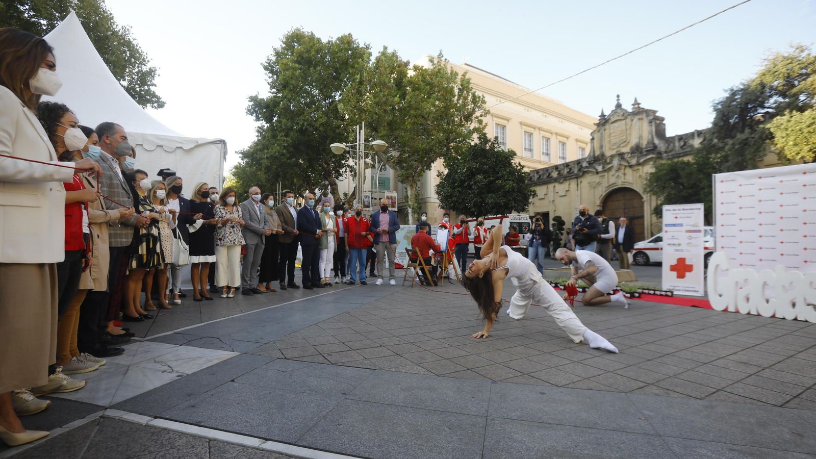 Un momento de la actuación.