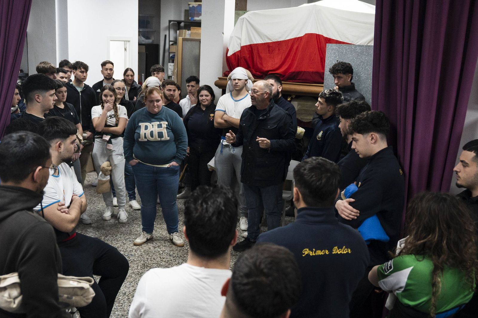 Ensayo de la Hermandad del Amor de Almería