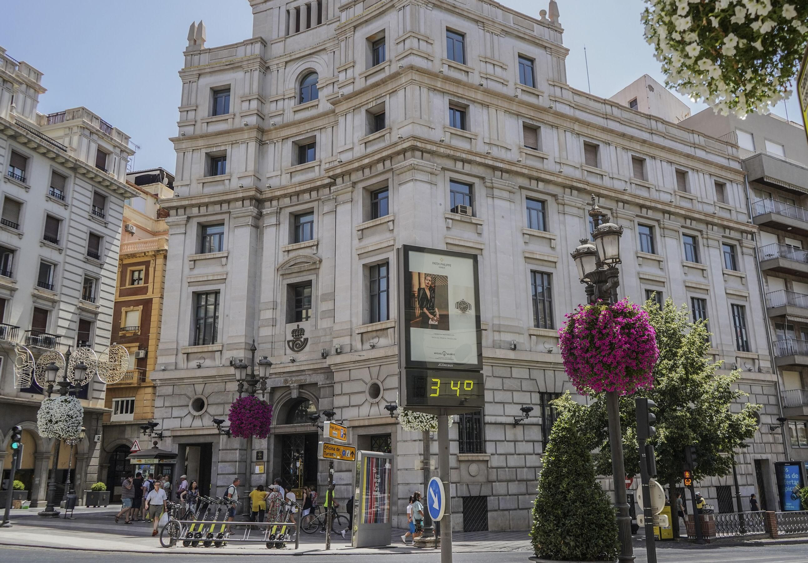 Aviso naranja por calor este domingo en Granada