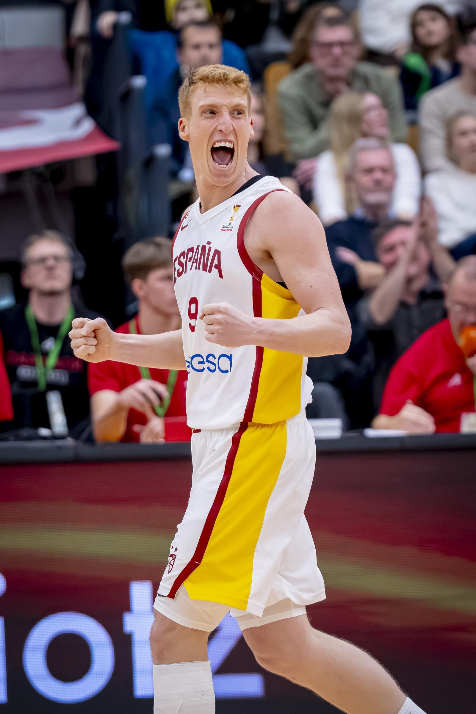 Las mejores fotos del Dinamarca-España de baloncesto