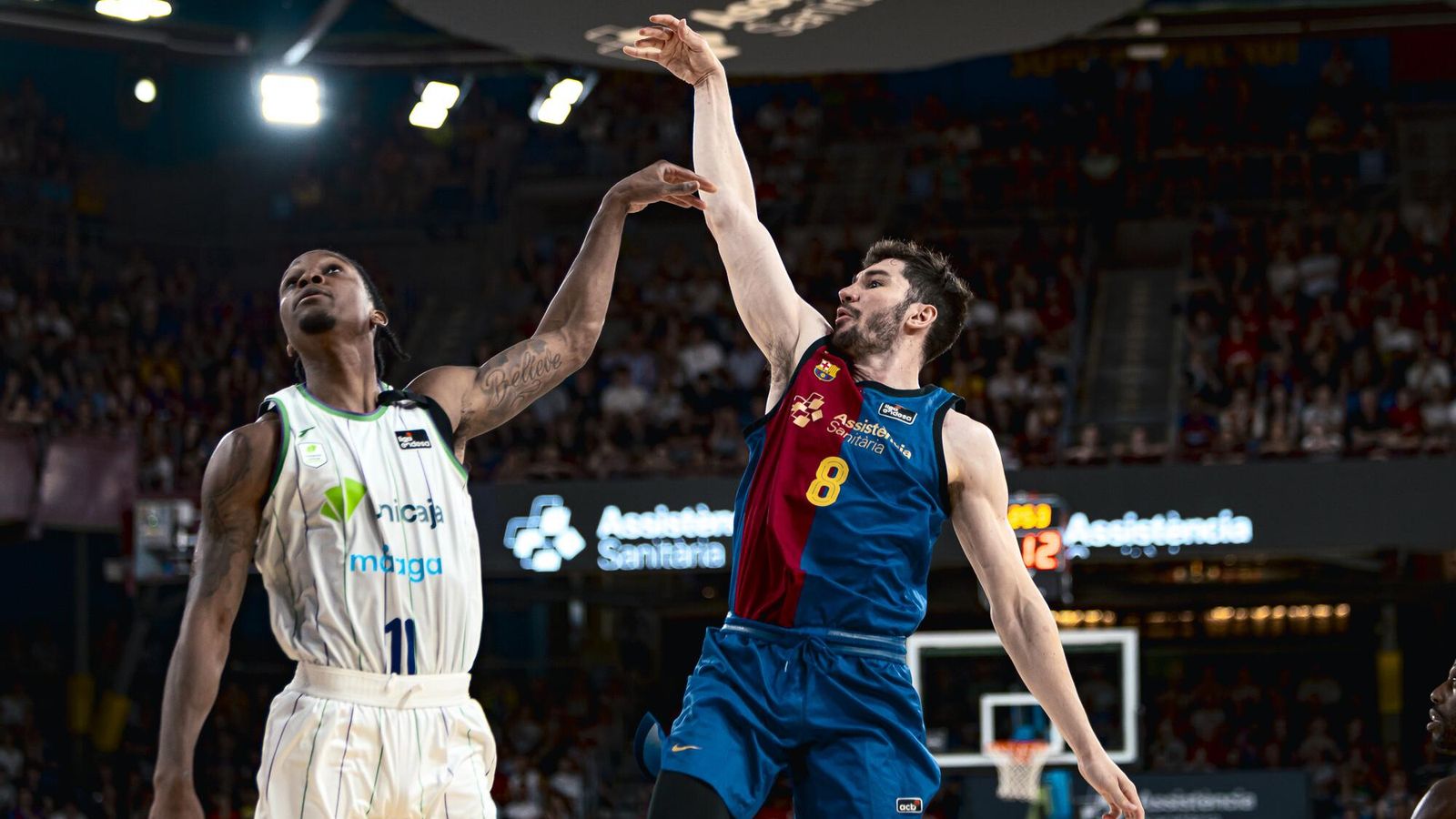 Las fotos del Barça-Unicaja, 2º partido del play off de la ACB