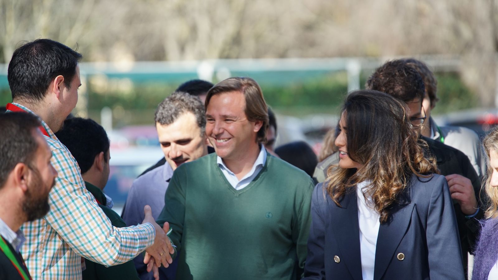 María José Carmona y Antonio Repullo, este sábado en Jerez.