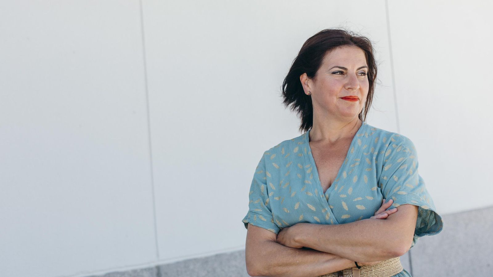 Mercedes Lara lleva 25 años trabajando en el Hospital Virgen del Camino de Sanlúcar.