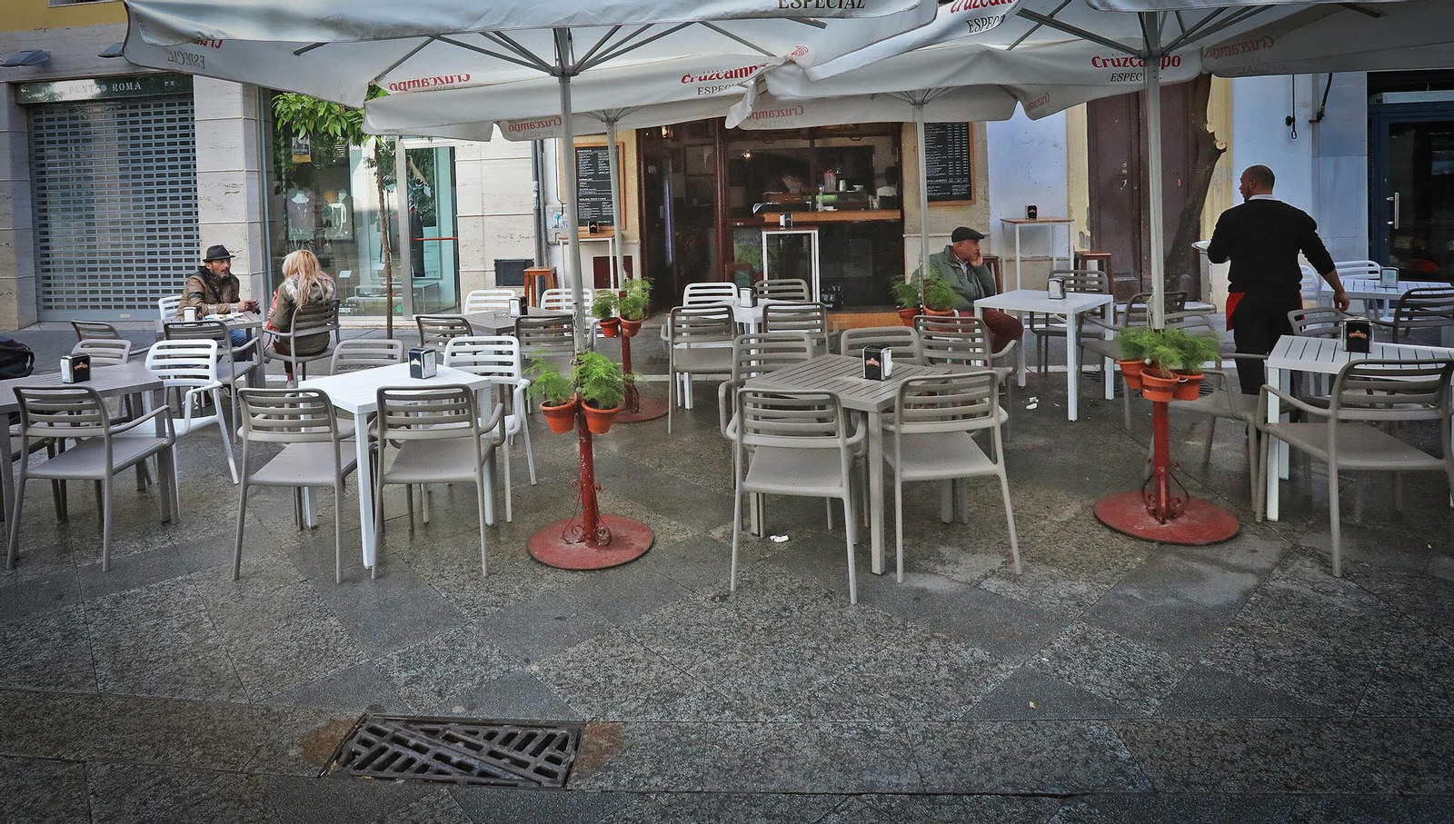 Imágenes del estado de la ciudad por la crisis del Coronavirus