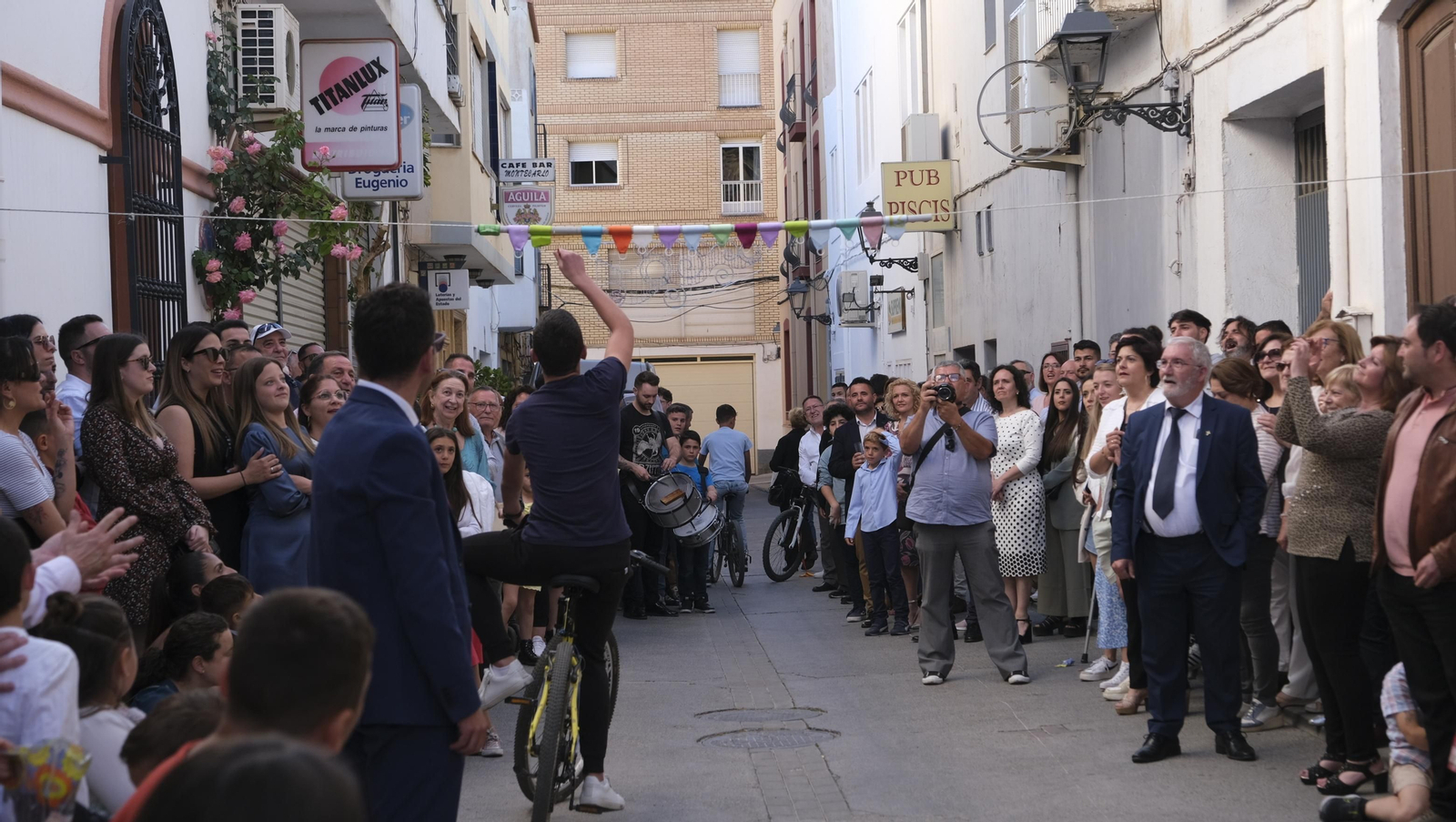 Imágenes de las carreras de cintas en las Fiestas de Canjáyar
