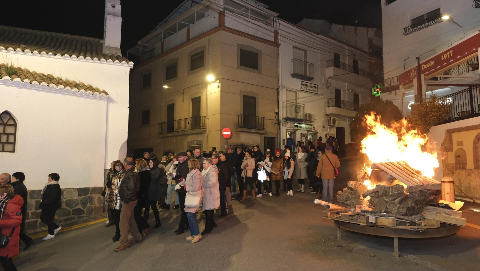 Procesión de San Antón en Fiñana, en imágenes