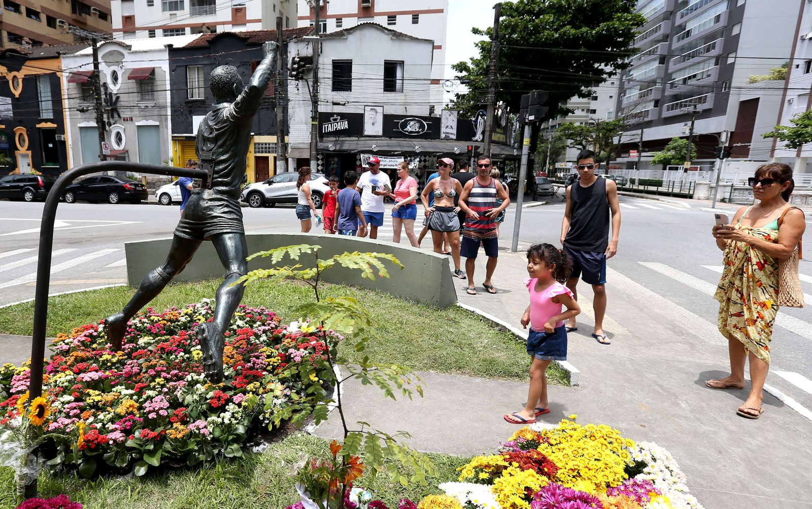Las fotos del homenaje del fútbol mundial a Pelé
