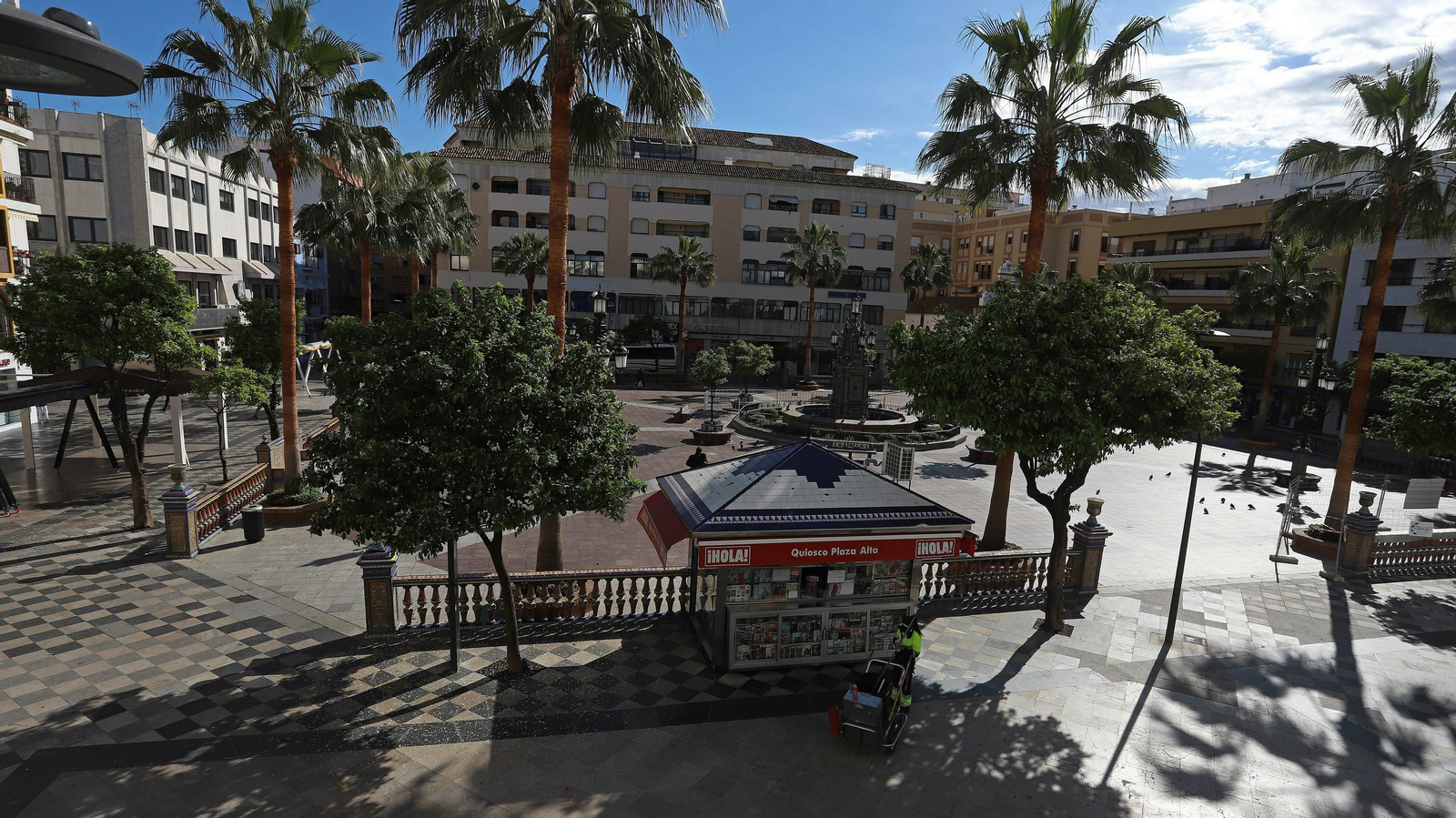 Fotos del segundo día del estado de alarma por coronavirus en el Campo de Gibraltar