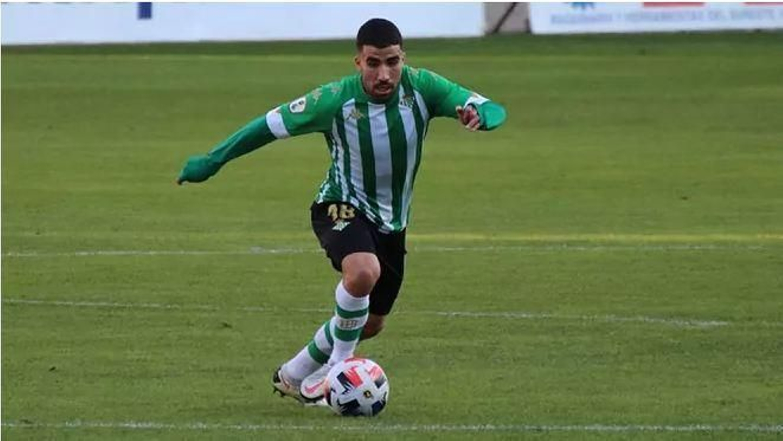 Yassin Fekir, en un partido con el Betis B