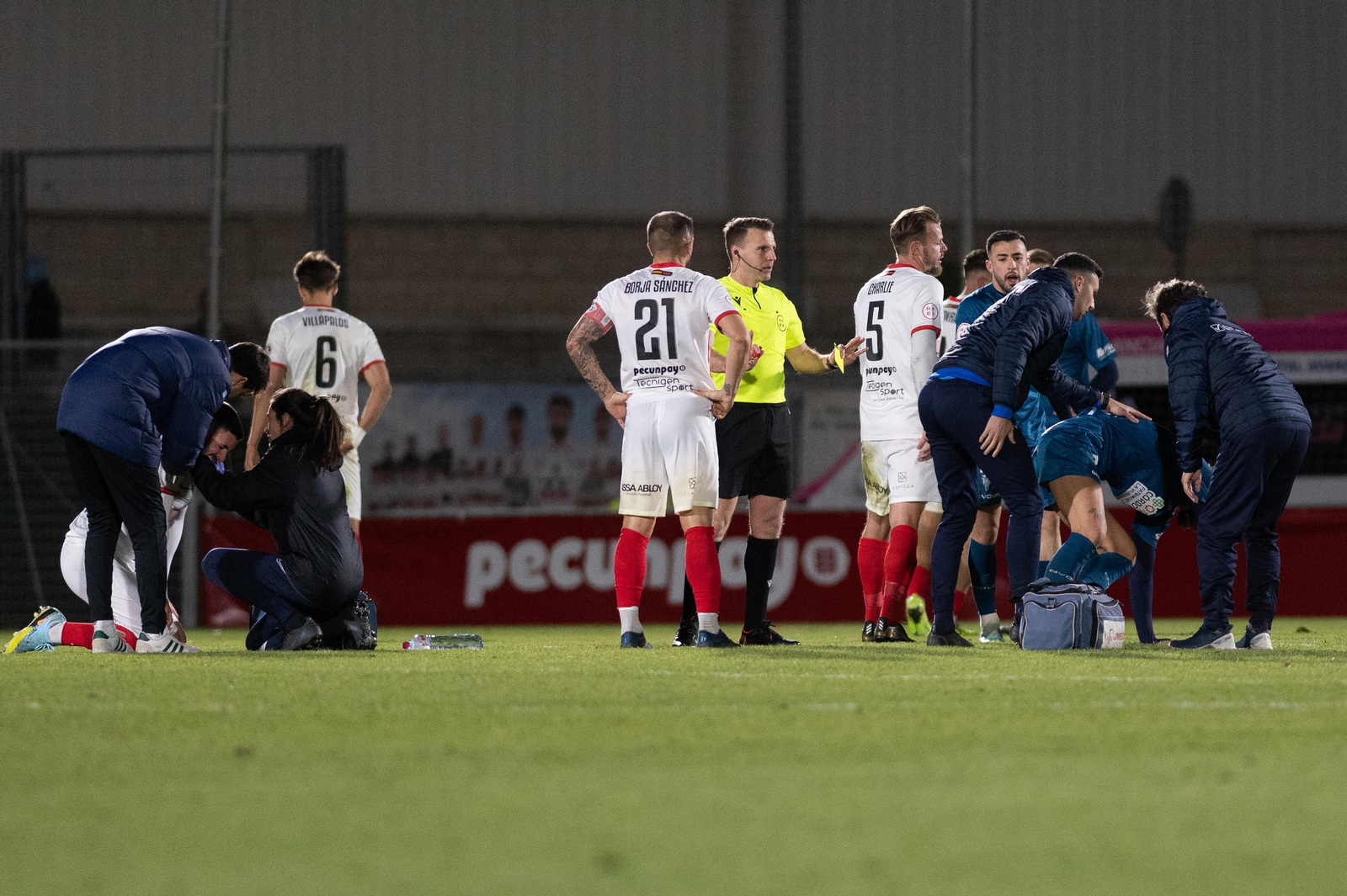 El empate entre el Sanse y el Córdoba CF, en imágenes