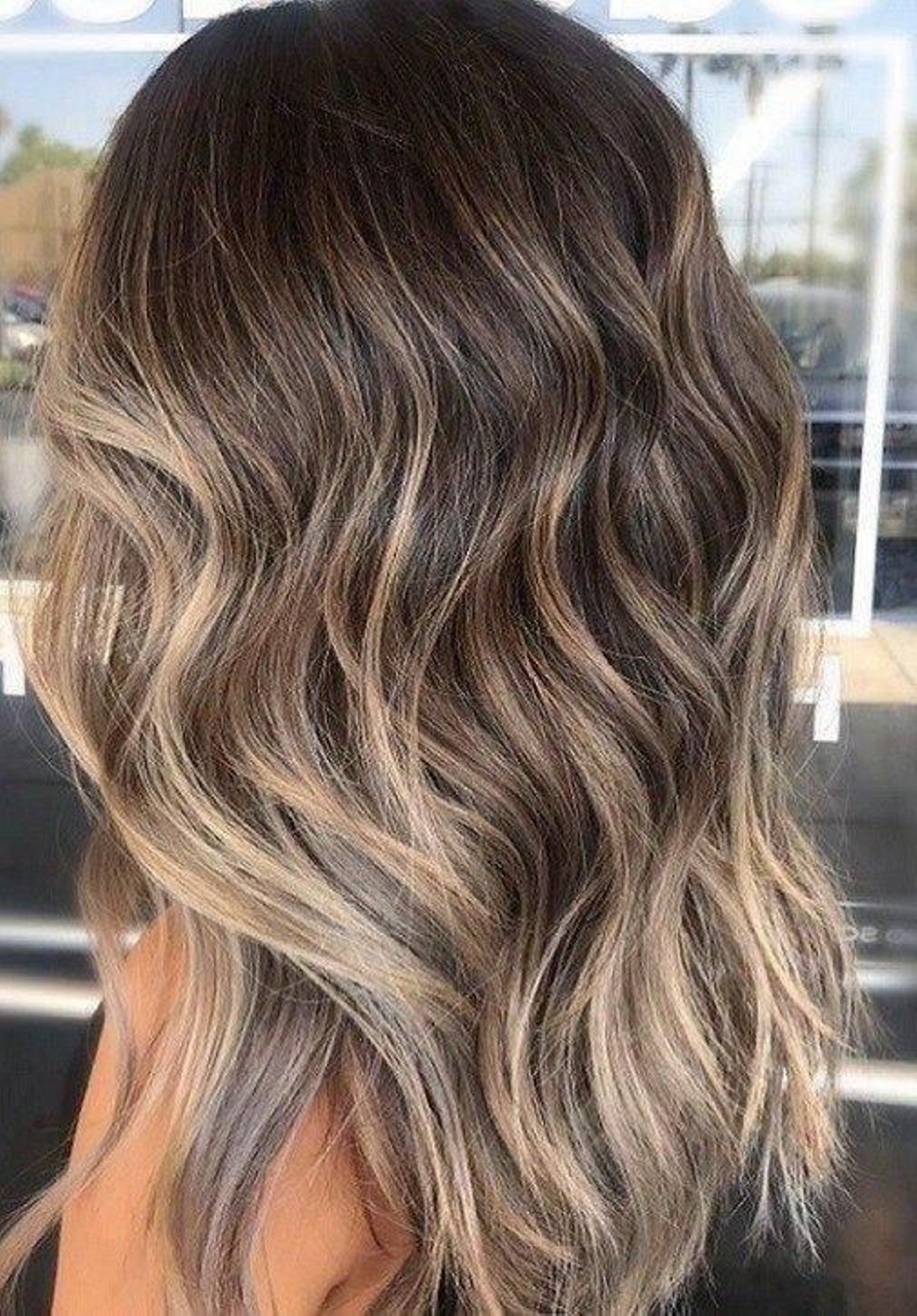 Mechas melting nude. Mechas melting nude.