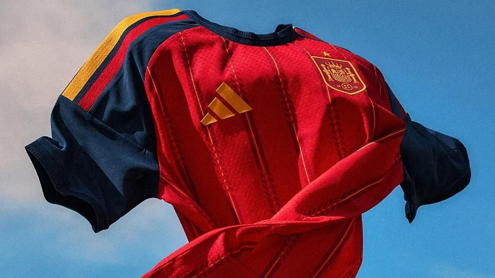 La nueva camiseta de la Selección española