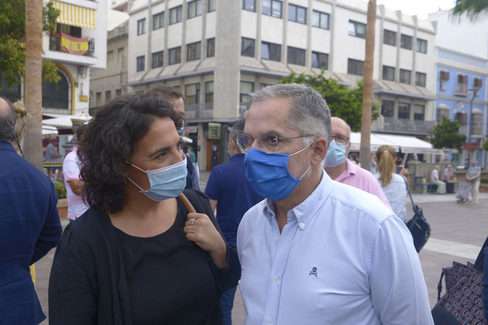 Fotos de la concentración contra el narcotráfico en Algeciras.