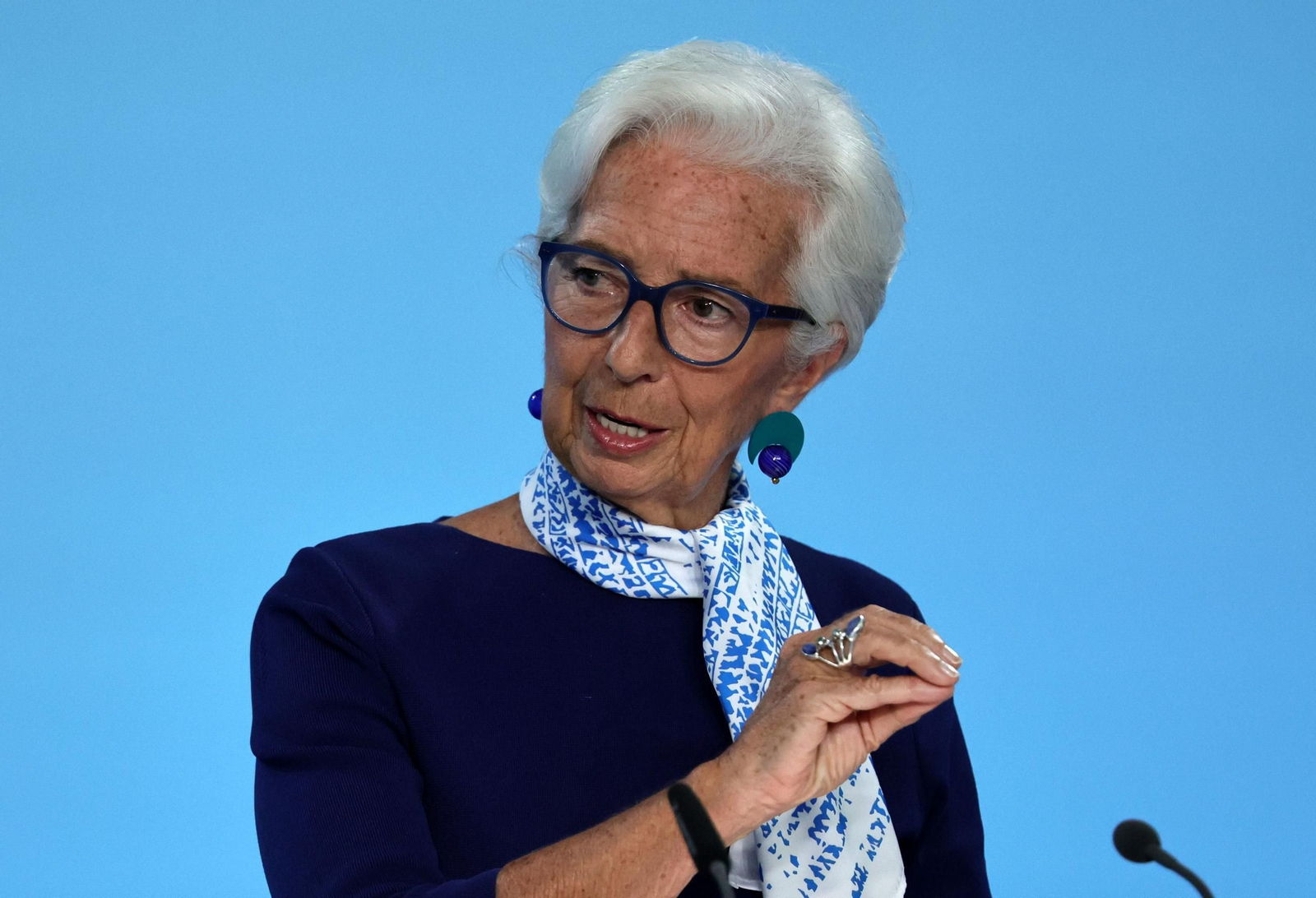 La presidenta del Banco Central Europeo (BCE), Christine Lagarde.