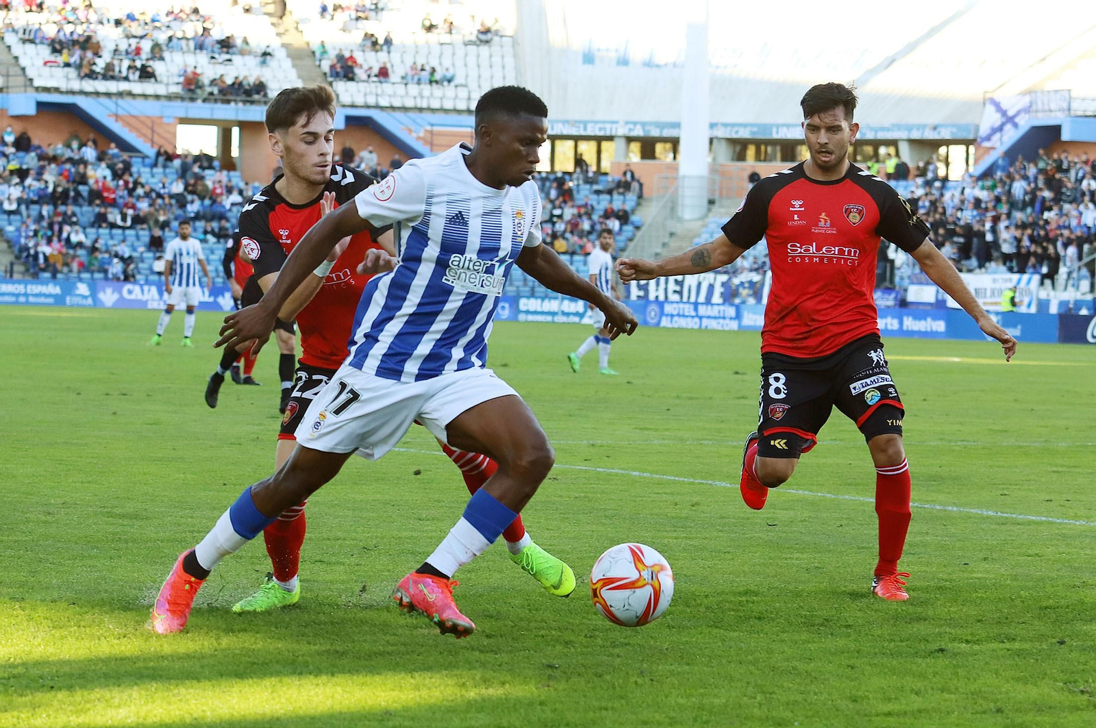Imágenes del Recreativo de Huelva-Puente Genil