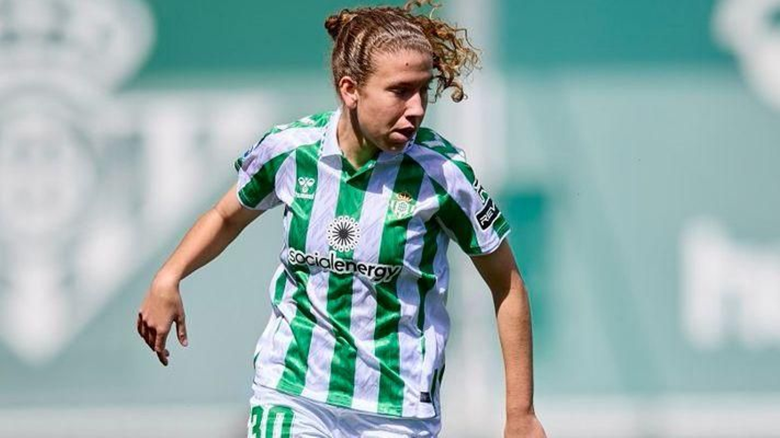 Blanca Muñoz esta temporada con el Betis