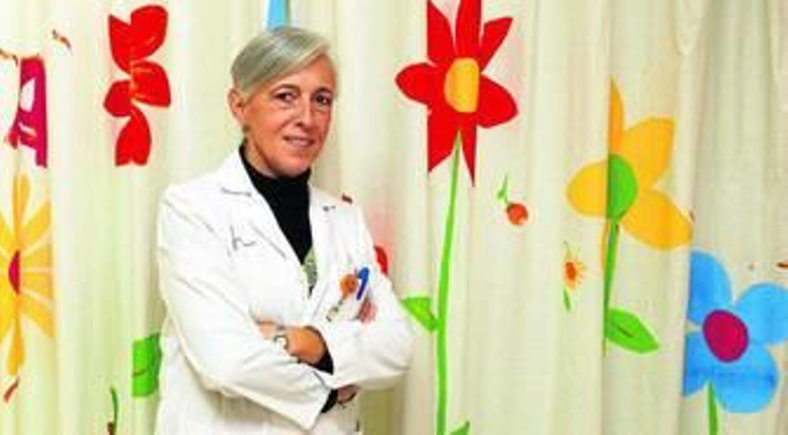 La pediatra Ana Martínez Cañavate, en su consulta del Materno.