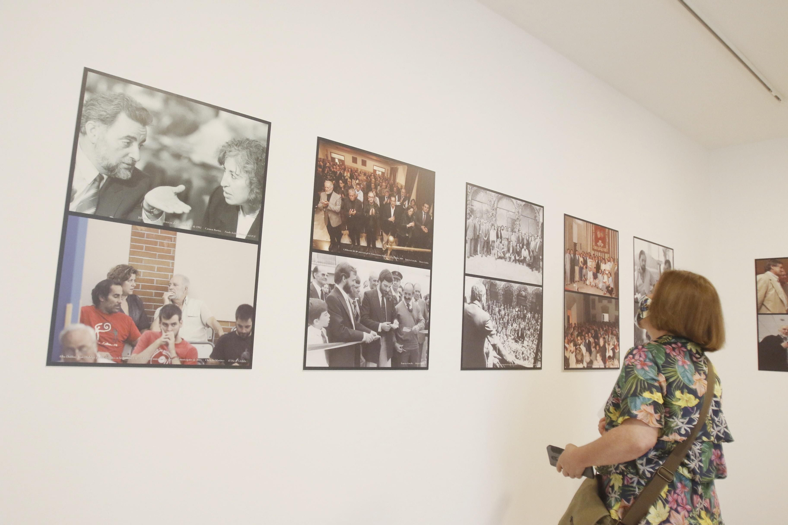 Las imágenes de la exposición que rinde tributo a Julio Anguita en Córdoba