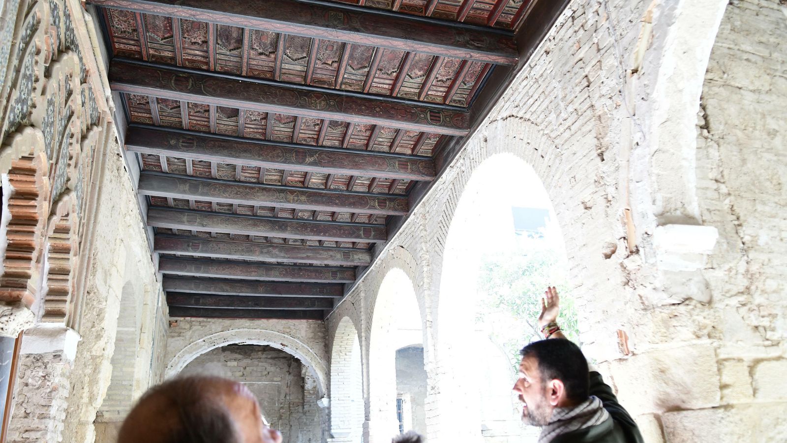 Detalle de los alfarjes