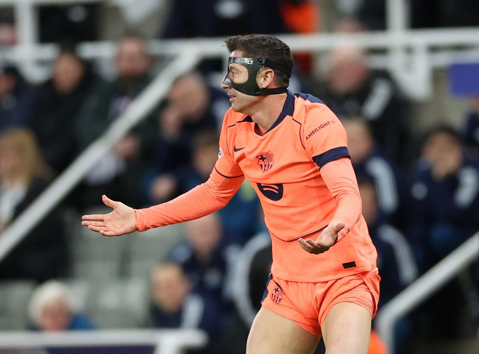 Las fotos del Newcastle-Barcelona