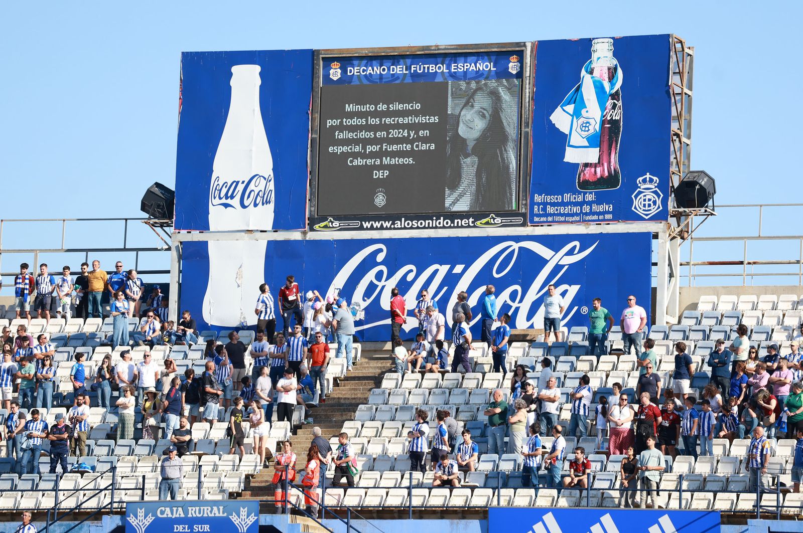 Imágenes del Recreativo de Huelva-Algeciras