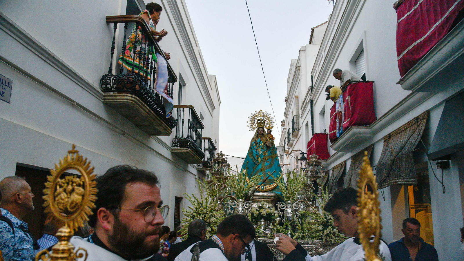 Las fotos de la procesión de La Virgen de la luz en Tarifa