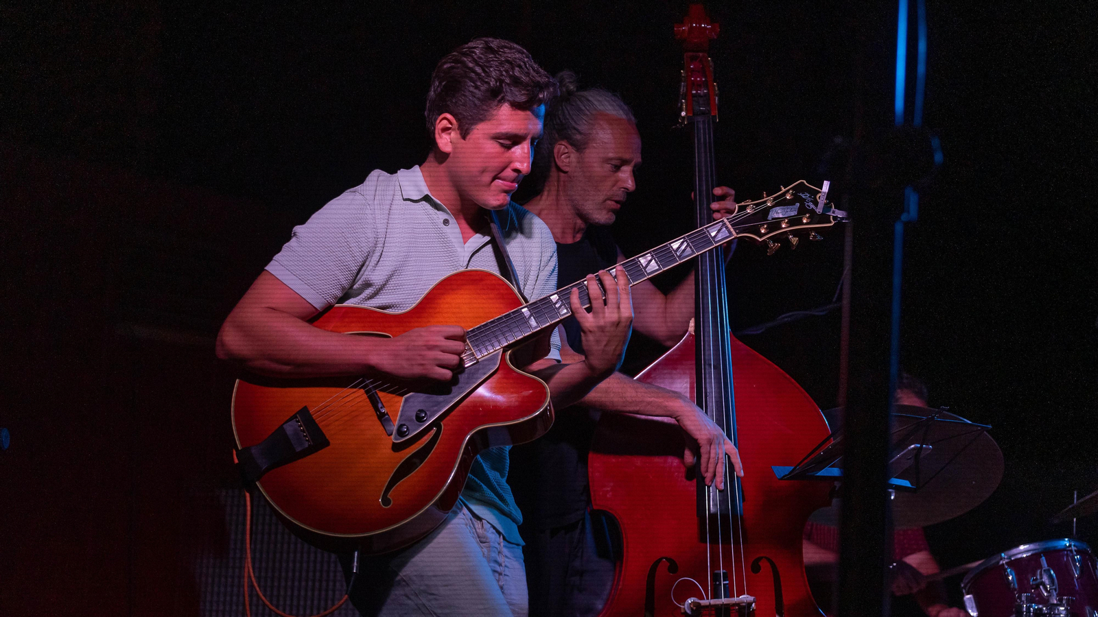 Jazz al relente de Rizoma ' Caballero & Oliver quartet ' en Alcultura, en imágenes