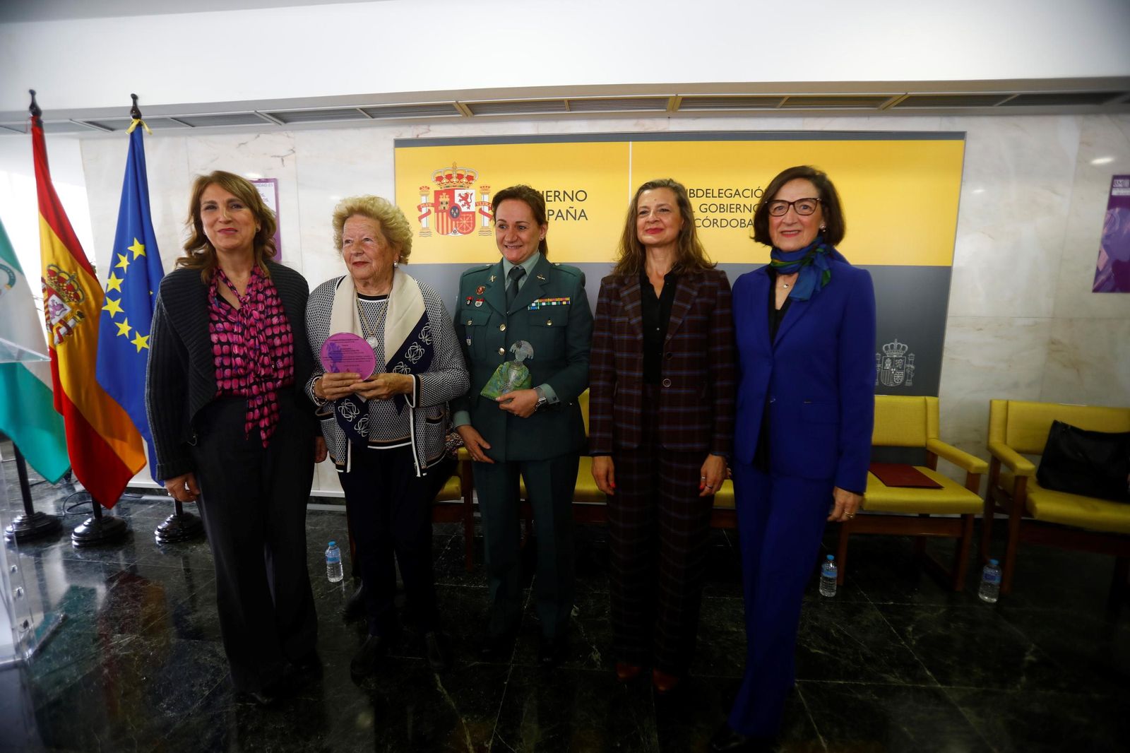 El acto 'Sororidad.es' por el 8M en la Subdelegación del Gobierno, en imágenes