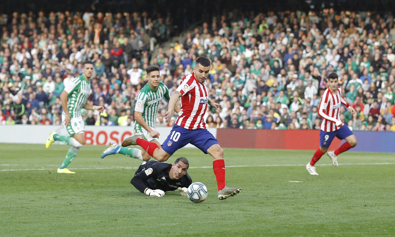 Las imágenes del Betis-atlético de Madrid