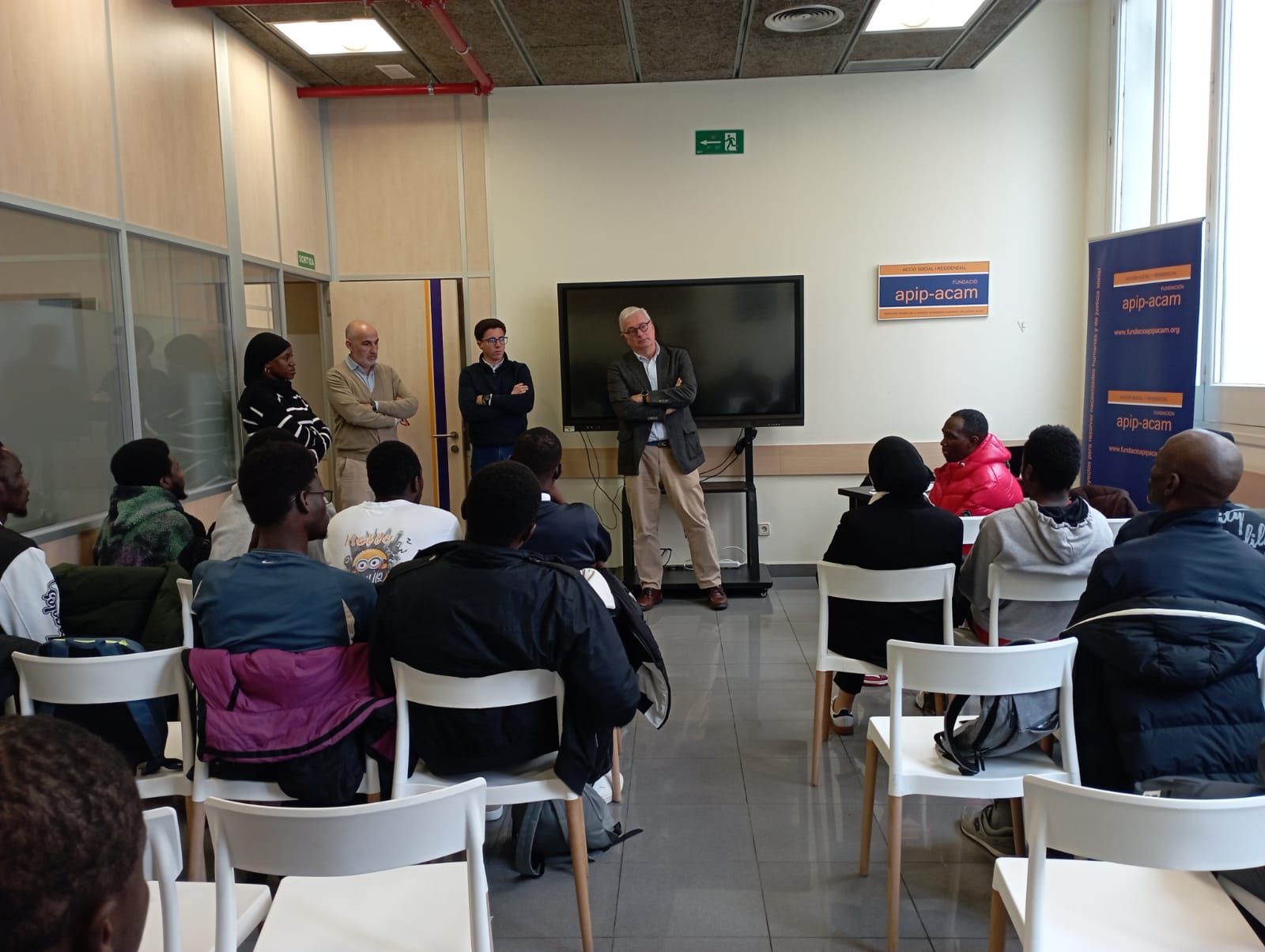 Una sesión de selección de personal realizada en Barcelona.