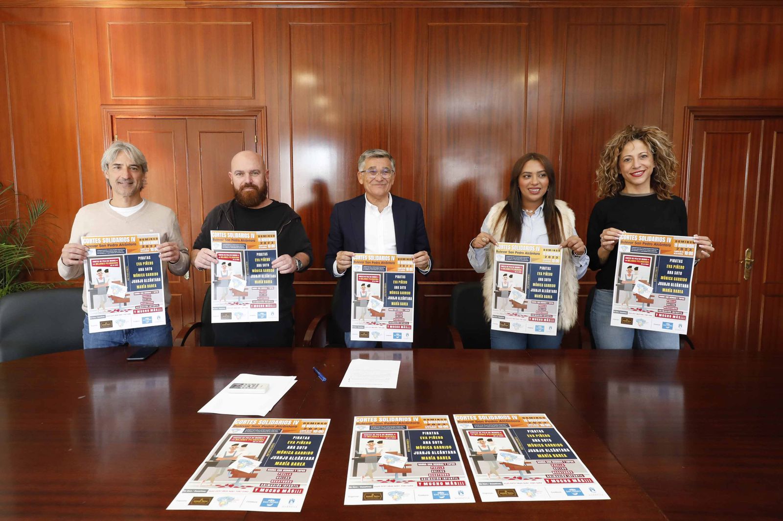 El acto de presentación de la iniciativa solidaria.