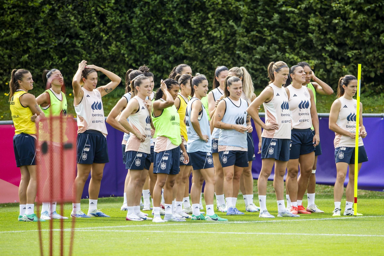 Las fotos de la selección española en la Eurocopa femenina de Suiza