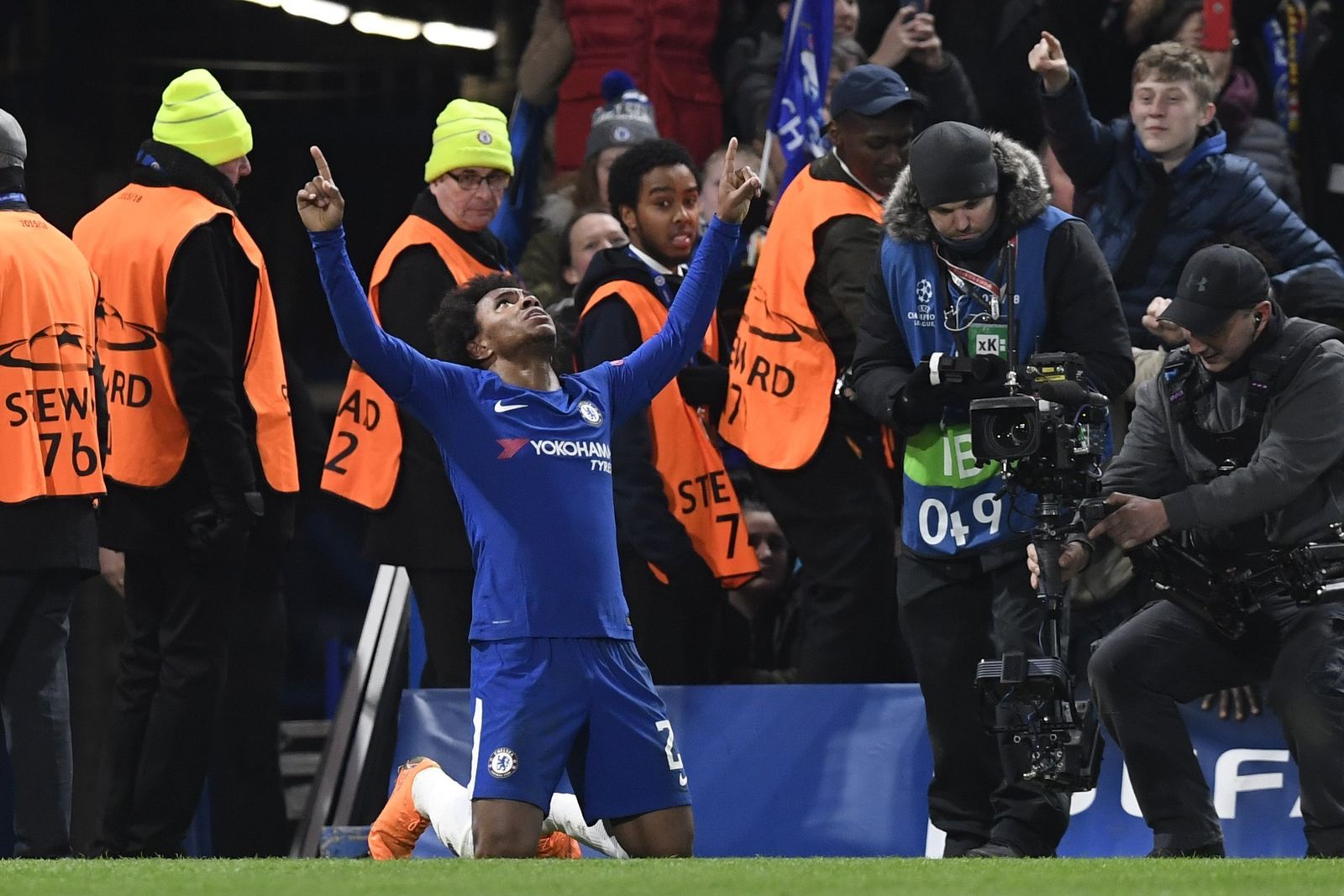 Las imágenes del Chelsea-Barça