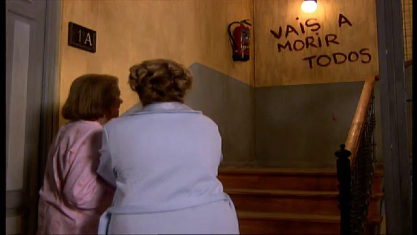 Una de los momentos de terror de broma de la serie