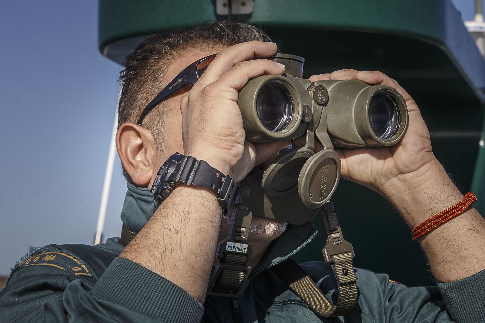 A bordo de la patrullera 'Río Agueda'