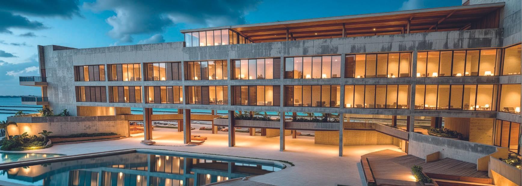 Las imágenes del proyecto hotel Puerto América 5 Estrellas Gran Lujo de Cádiz planta a planta