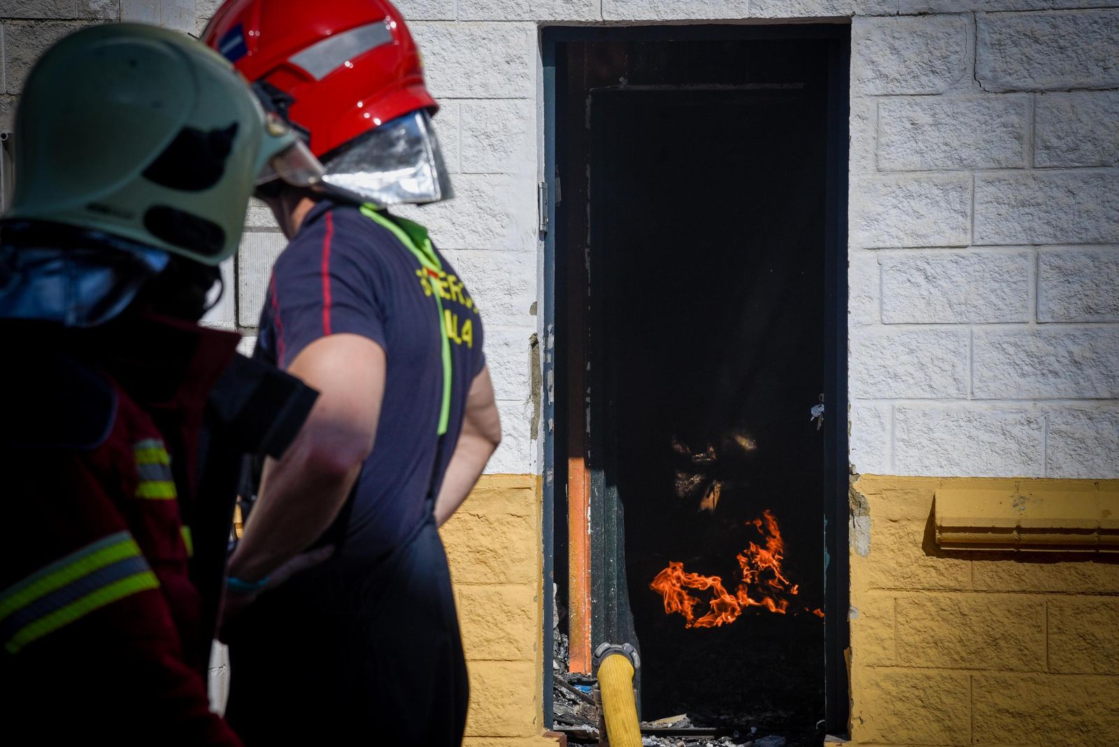 Las imágenes del Incendio en Majaravique