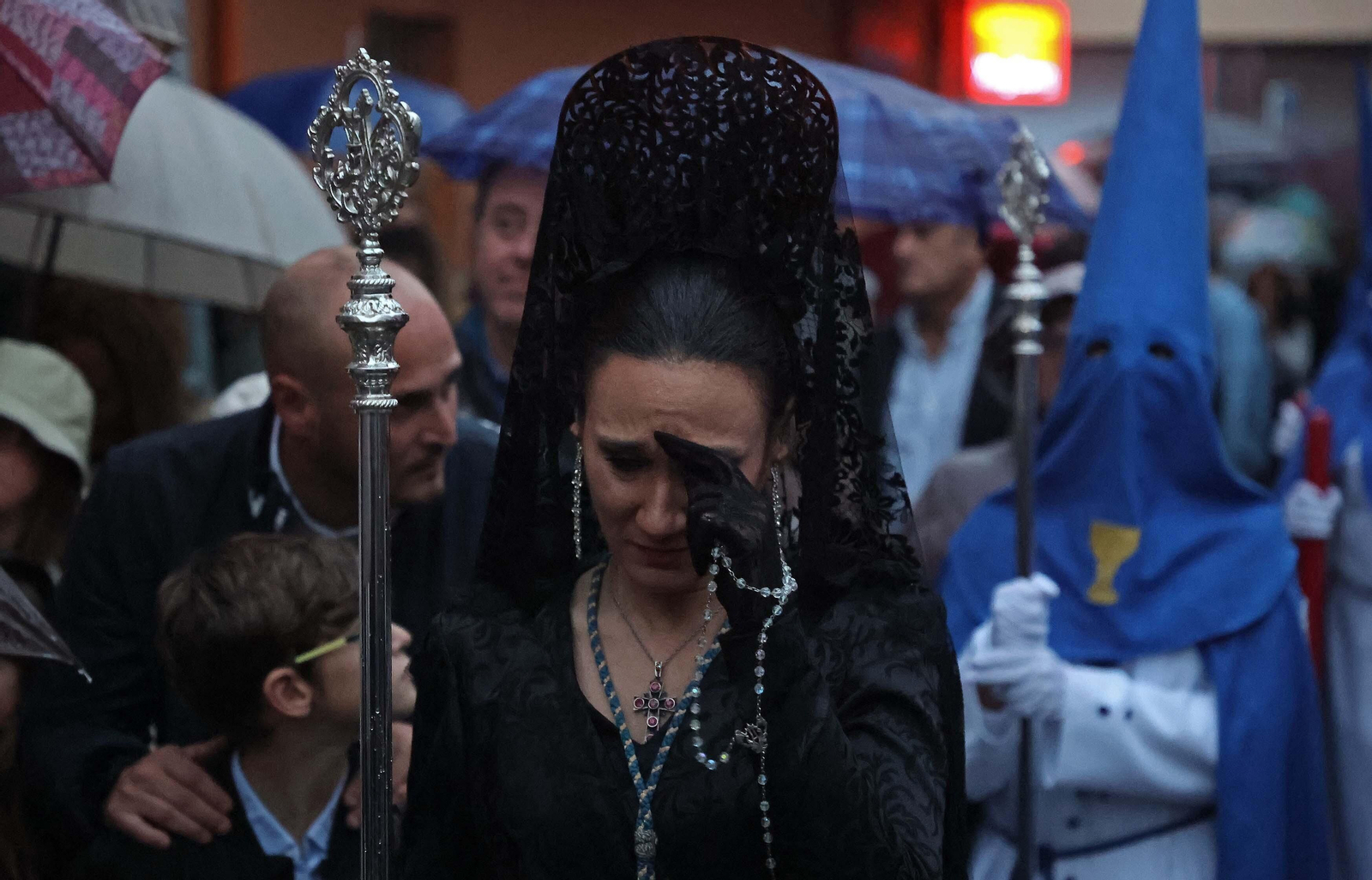 Fotos del Domingo de Ramos en Algeciras: La Borriquita y Oración en el Huerto