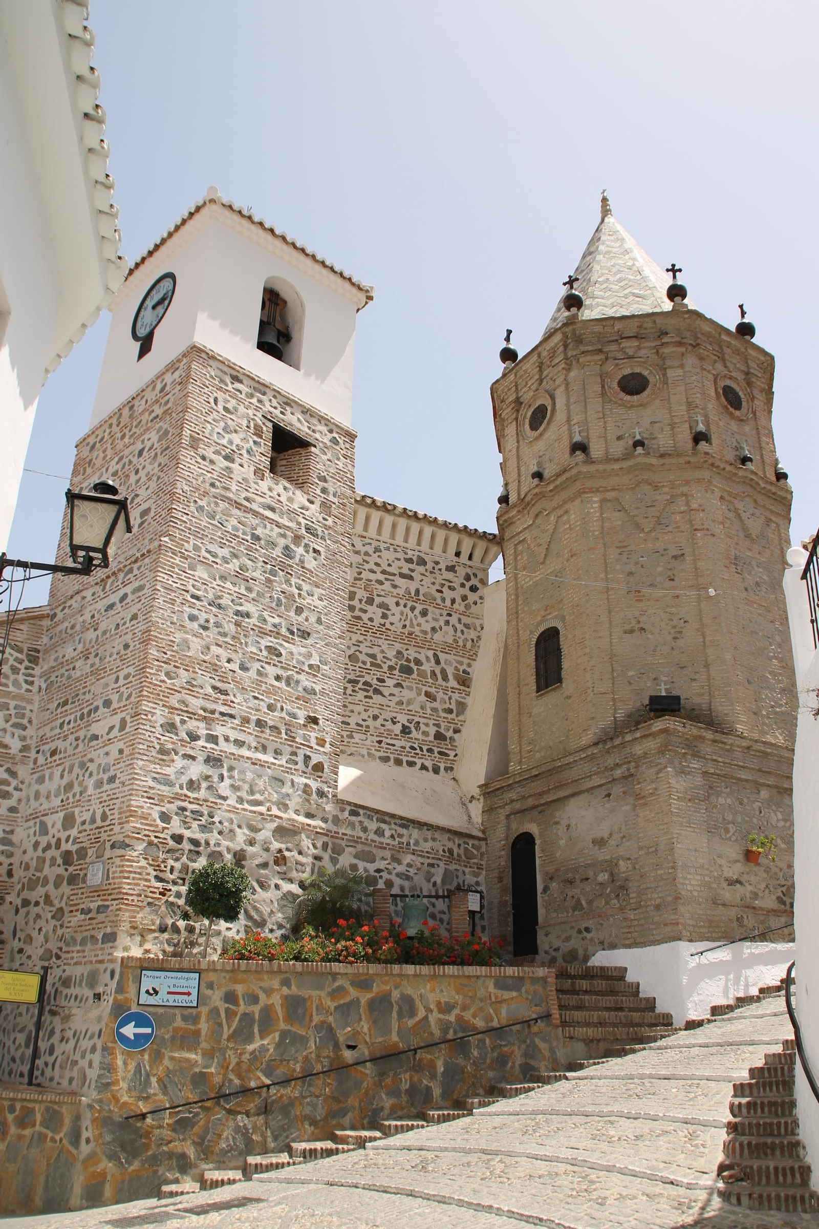 La iglesia de Nuestra Señora del Rosario de El Borge.
