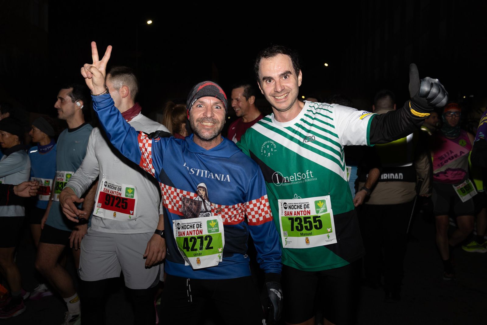 En imágenes: búscate en tu llegada a meta de la Carrera de San Antón 2026